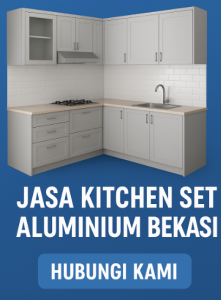 Jasa Kitchen Set Aluminium Bekasi